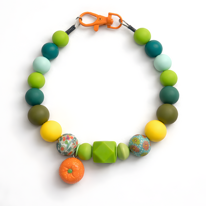 Annabeth - Silicone Beaded Pet Collar - Limited Edition - 35cm