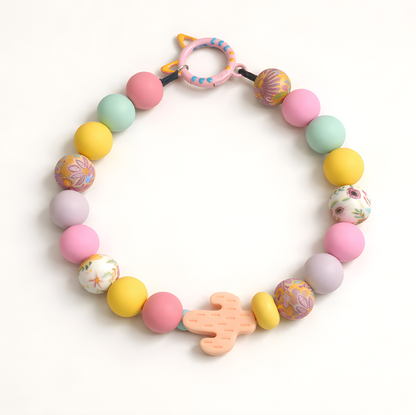 Mulan - Silicone Beaded Pet Collar - Limited Edition - 40cm
