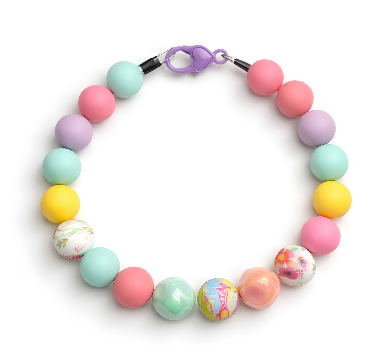 Katana - Silicone Beaded Pet Collar - Limited Edition - 38cm