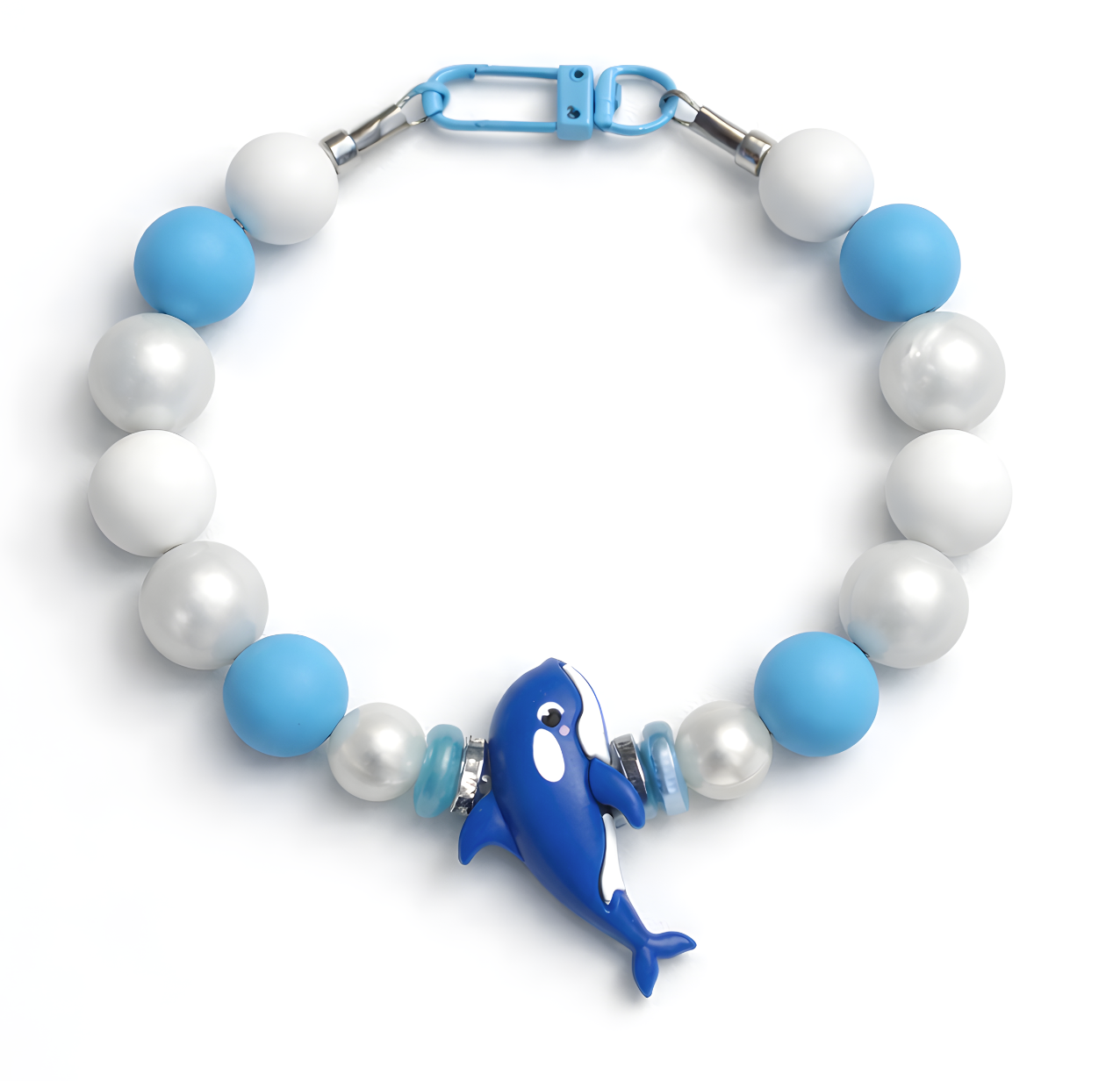 Ferris - Silicone Beaded Pet Collar - Limited Edition - 35cm