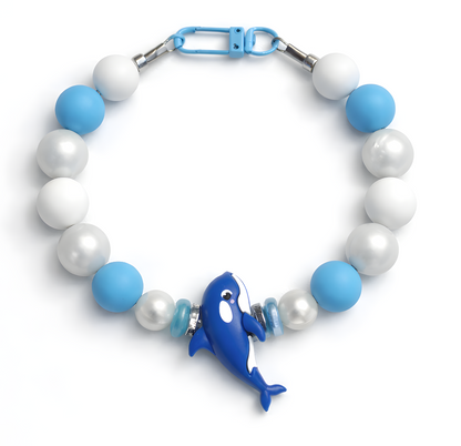 Ferris - Silicone Beaded Pet Collar - Limited Edition - 35cm