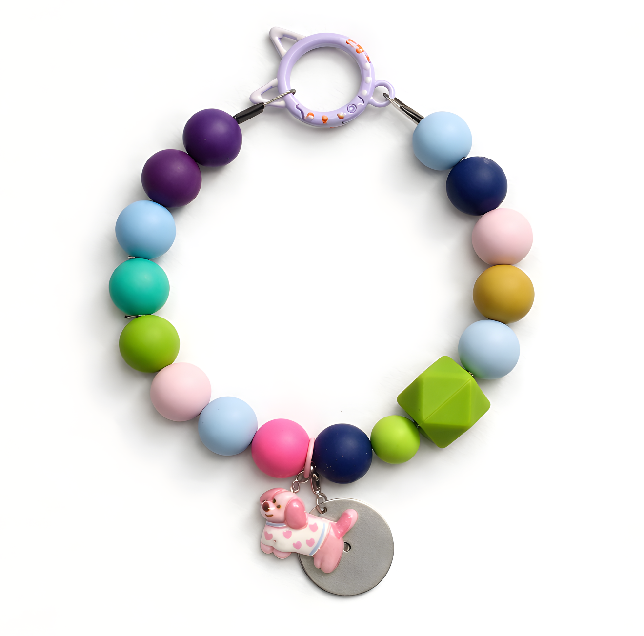 Ellington - Silicone Beaded Pet Collar - Limited Edition - 35cm