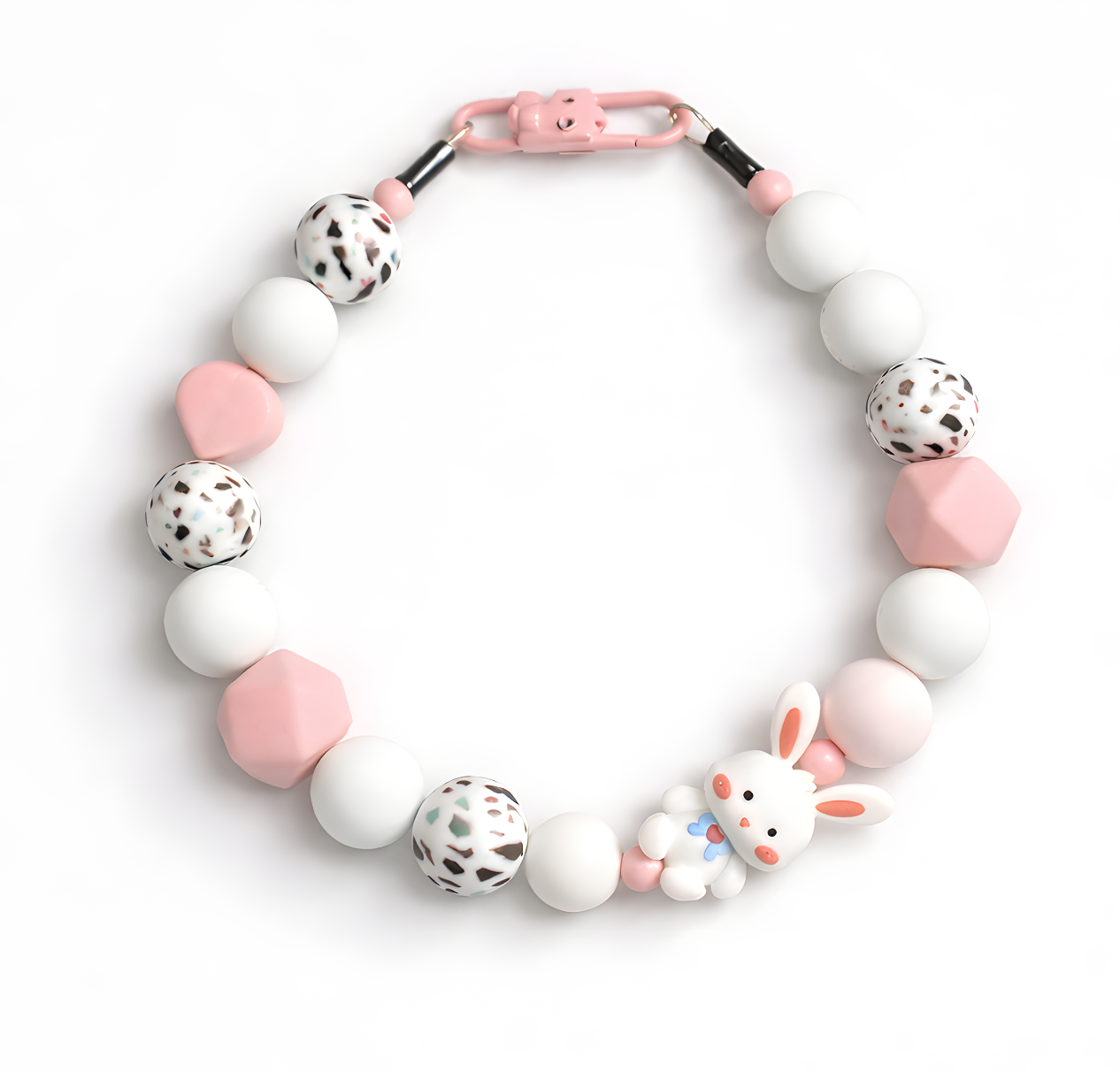 Greer - Silicone Beaded Pet Collar - Limited Edition - 38cm
