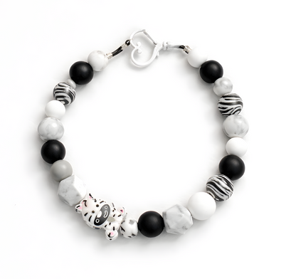 Kael- Silicone Beaded Pet Collar - Limited Edition - 38cm
