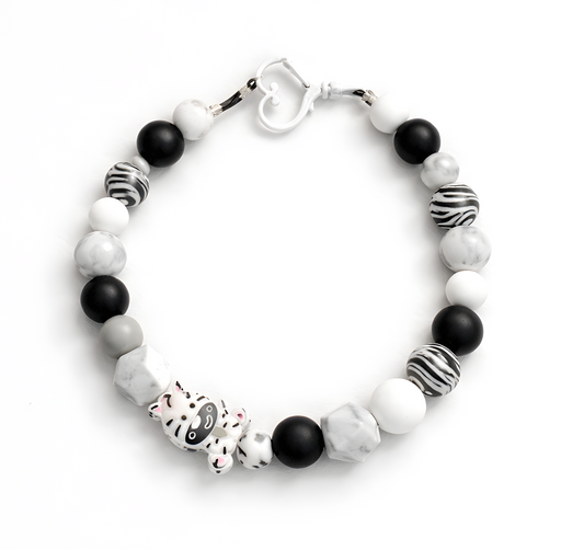 Kael- Silicone Beaded Pet Collar - Limited Edition - 38cm