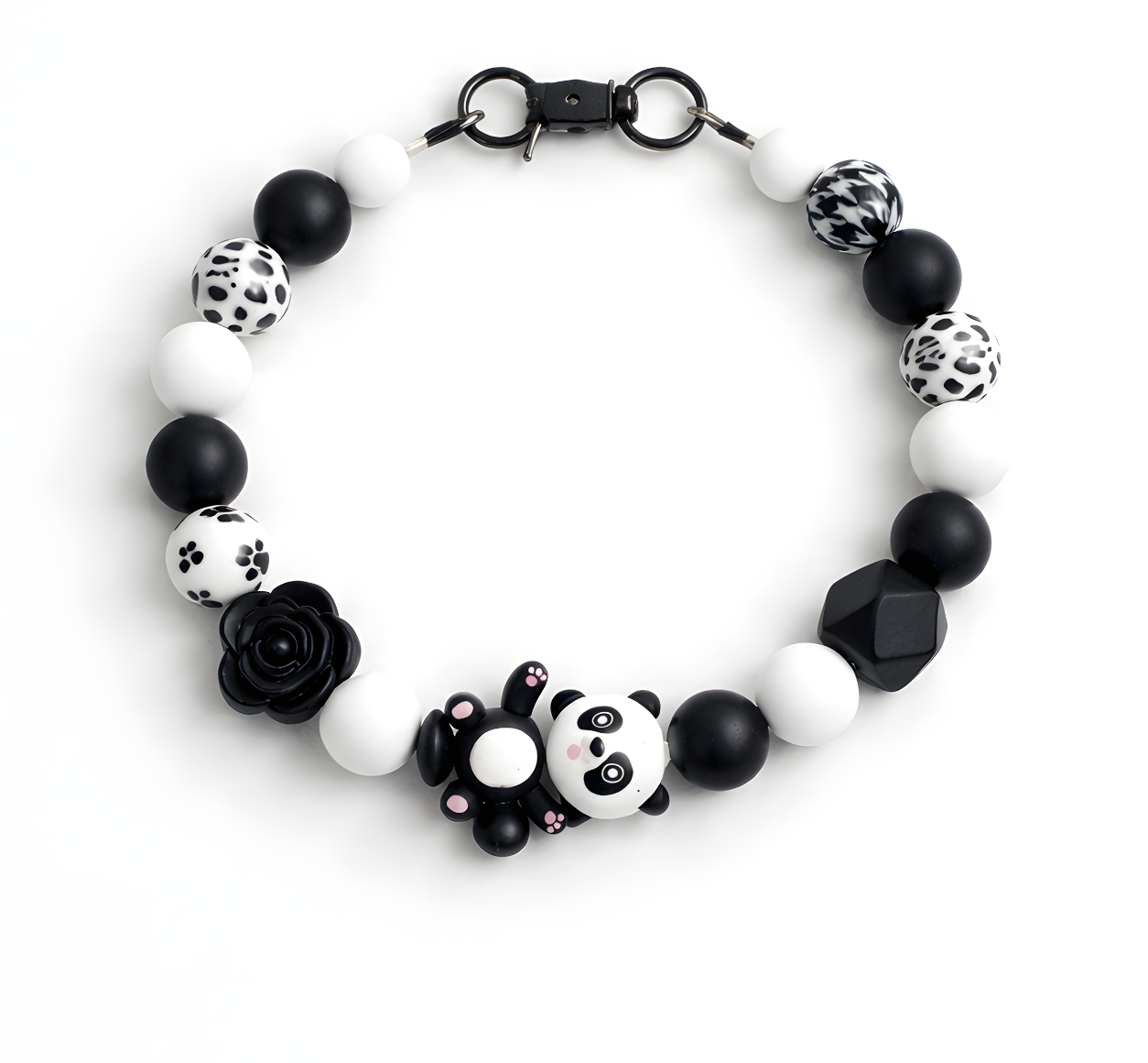 Virgil - Silicone Beaded Pet Collar - Limited Edition - 40cm
